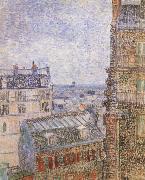 Vincent Van Gogh Paris seen from Vincent-s Room In the Rue Lepic Germany oil painting artist
